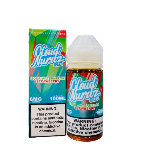 Cloud Nurdz Iced - E-Liquid (TFN, 100mL) - MK Distro