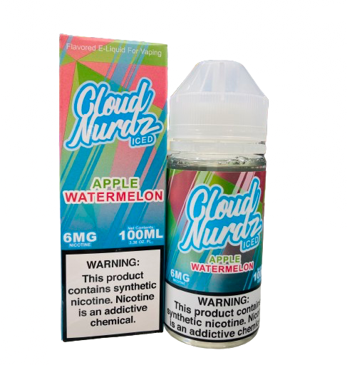 Cloud Nurdz Iced - E-Liquid (TFN, 100mL) - MK Distro