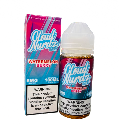 Cloud Nurdz Iced - E-Liquid (TFN, 100mL) - MK Distro