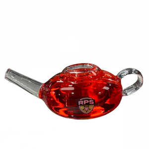 4.8" Water Pipe RPS TeaPot Glycerin Handpipe - GHP1123 - MK Distro