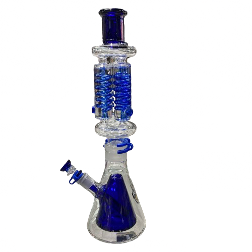 16.5" Water Pipe 2 Piece Glycrin Oil - PHX495 - MK Distro