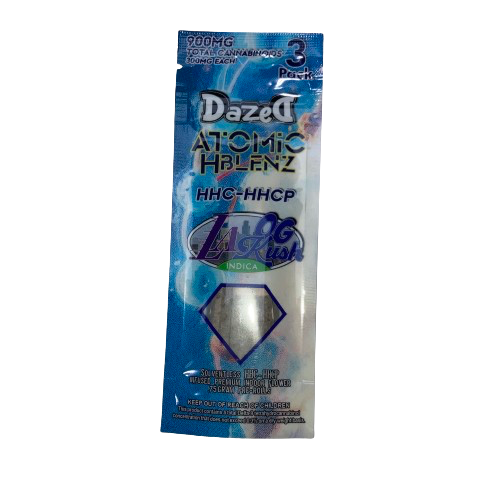 Dazed - Atomic H Blenz (HHC-HHCP) 0.75g Pre-Rolls - Hemp Pre Rolls (900mg x 10) - MK Distro