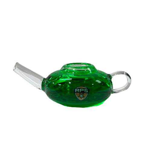 4.8" Water Pipe RPS TeaPot Glycerin Handpipe - GHP1123 - MK Distro