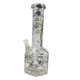 12" Waterpipe Hexagon Design - WP5162