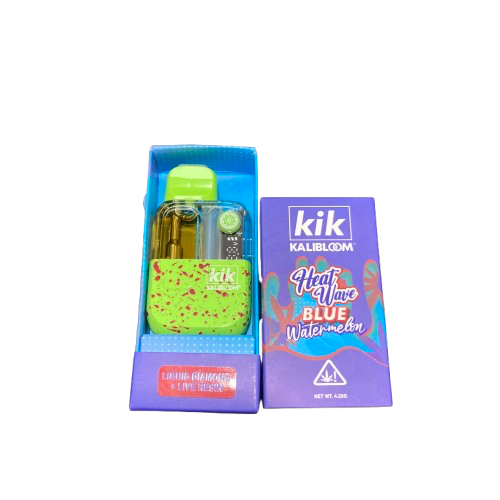 Kik Kalibloom - Heat Wave Blend Liquid Diamond + Live Resin - Hemp Disposables (4.2g)