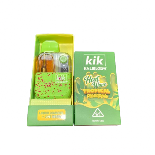 Kik Kalibloom - Heat Wave Blend Liquid Diamond + Live Resin - Hemp Disposables (4.2g)