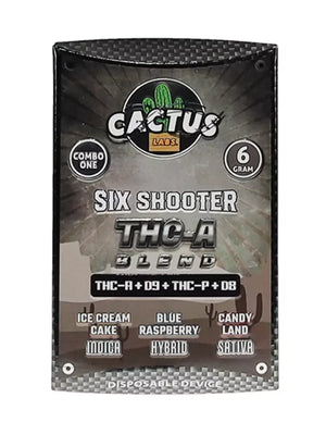 Cactus D6+D8+D9+D10+D11 5D Blend - Hemp Disposable (6g x 5) - MK Distro