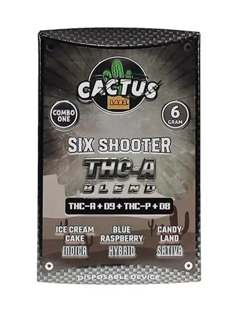 Cactus D6+D8+D9+D10+D11 5D Blend - Hemp Disposable (6g x 5) - MK Distro