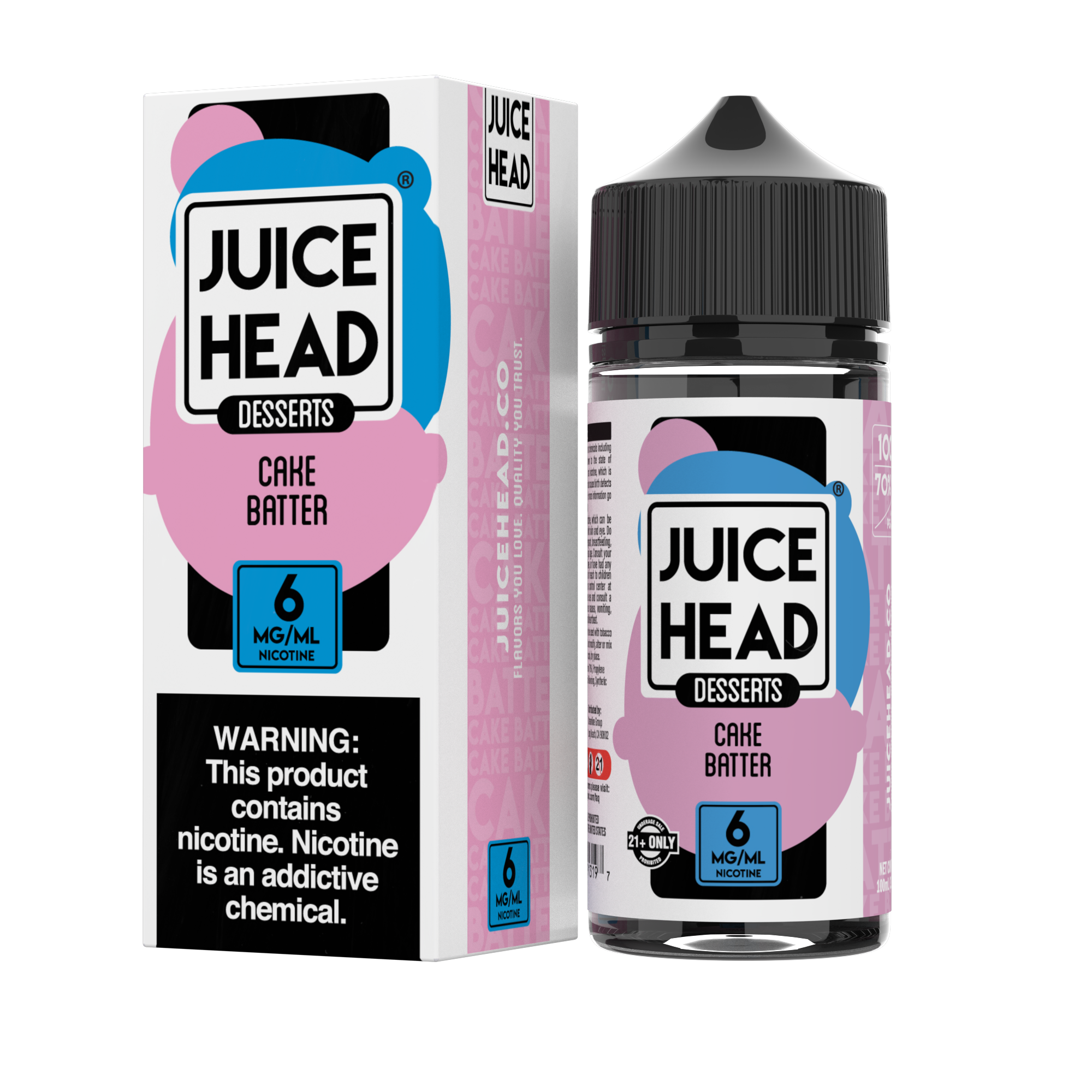Juice Head Desserts - E-Liquid (ZTN, 100mL) - MK Distro