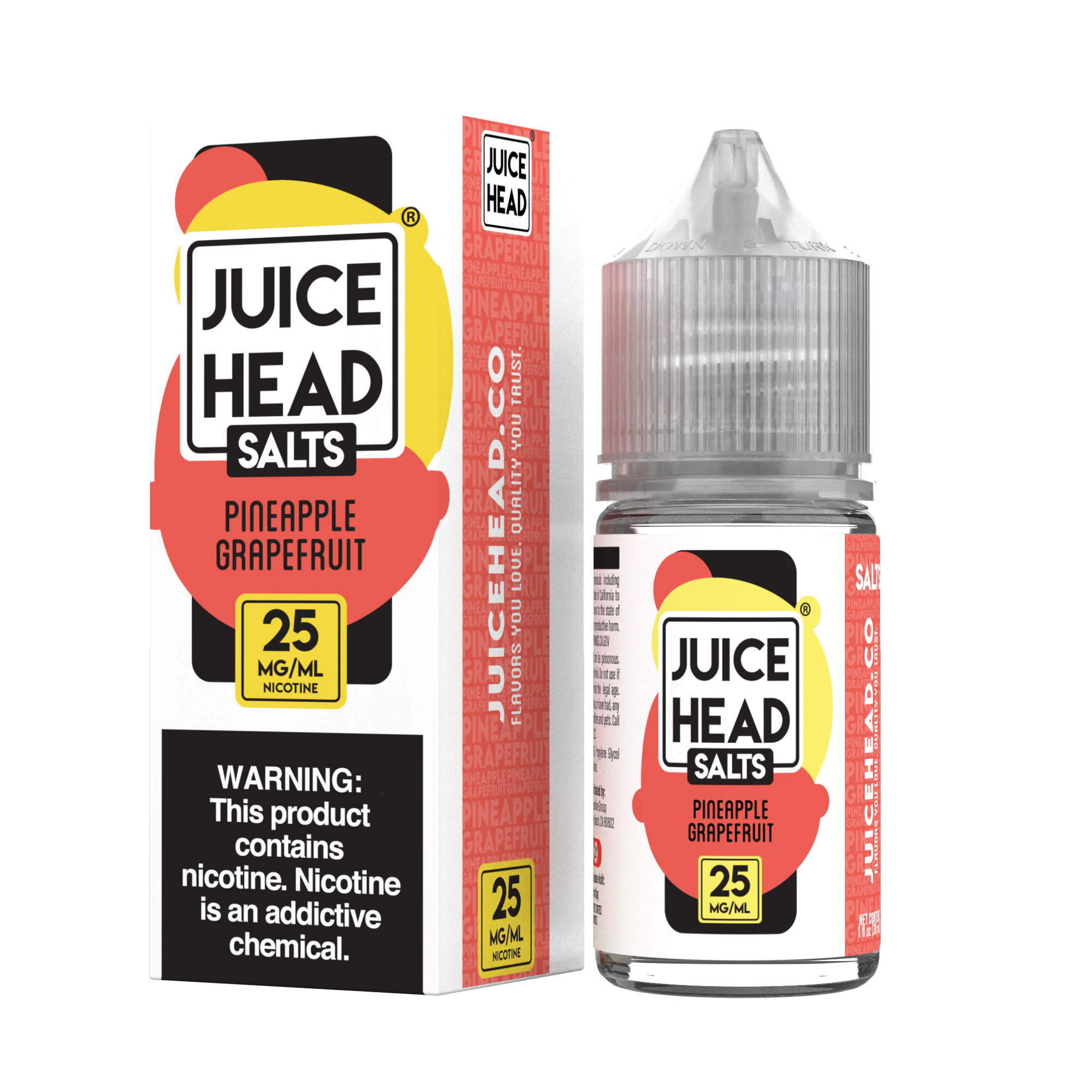 Juice Head Salts - Salt Nic E-Liquid (30mL) - MK Distro