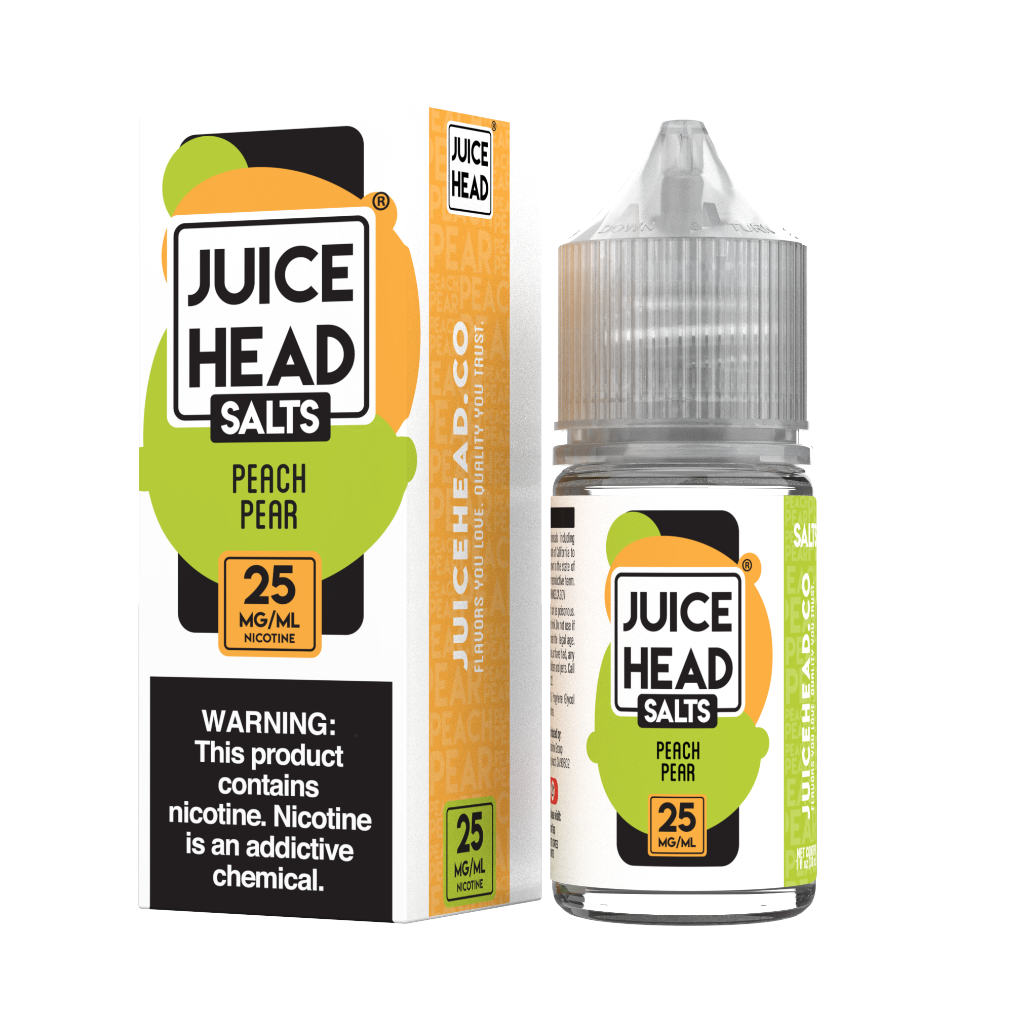 Juice Head Salts - Salt Nic E-Liquid (30mL) - MK Distro