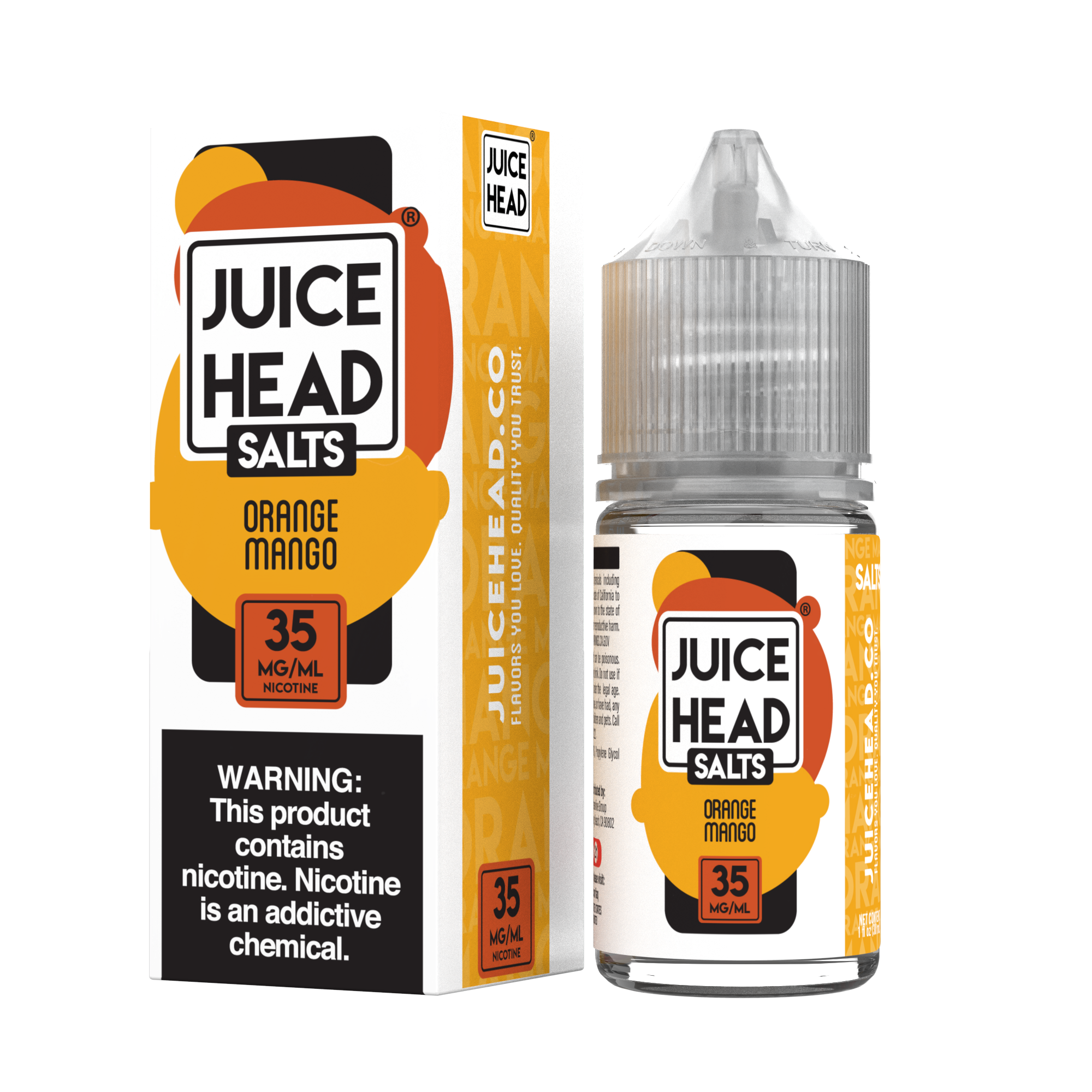 Juice Head Salts - Salt Nic E-Liquid (ZTN, 30mL) - MK Distro