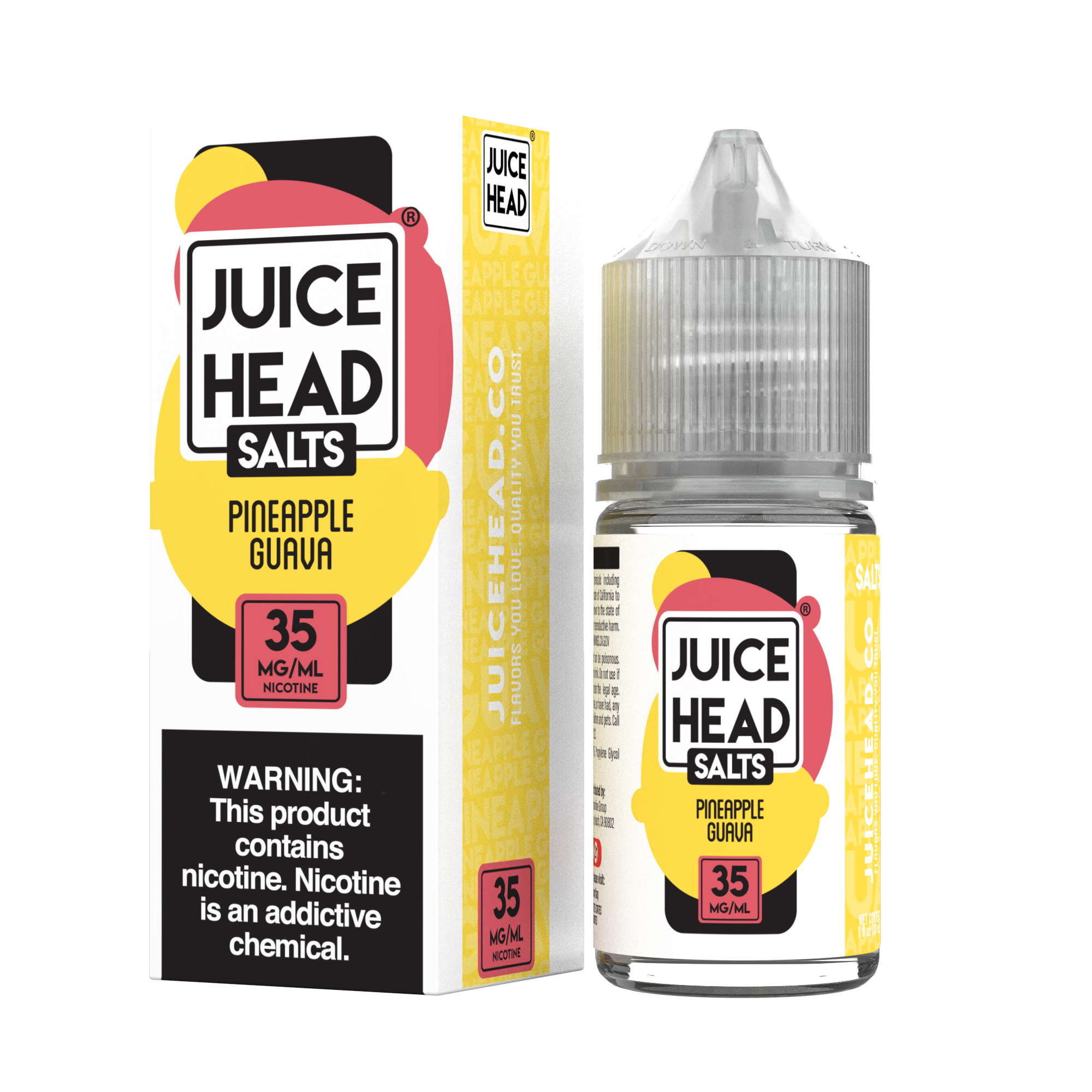 Juice Head Salts - Salt Nic E-Liquid (ZTN, 30mL) - MK Distro