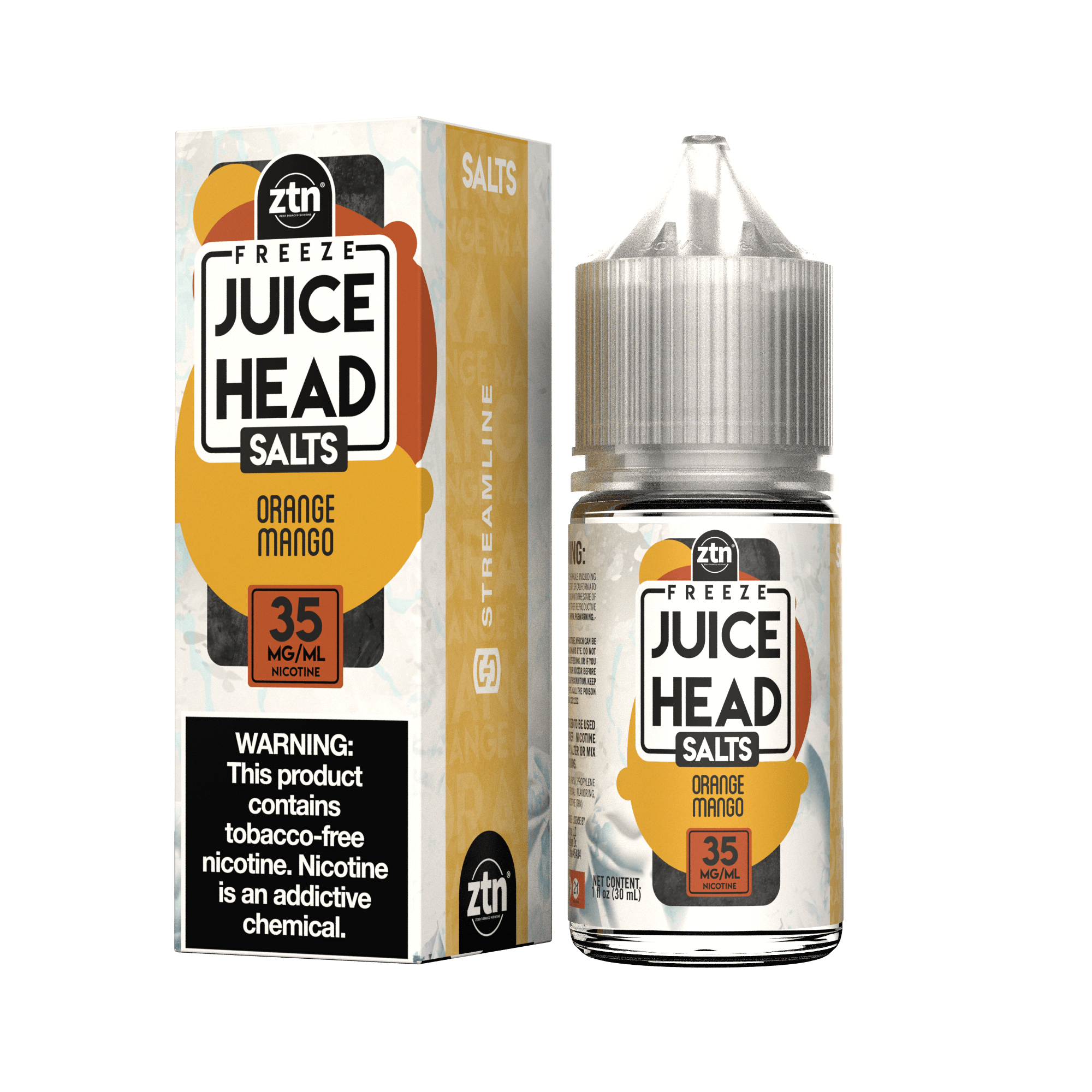 Juice Head Freeze - Salt Nic E-Liquid (ZTN, 30mL) - MK Distro