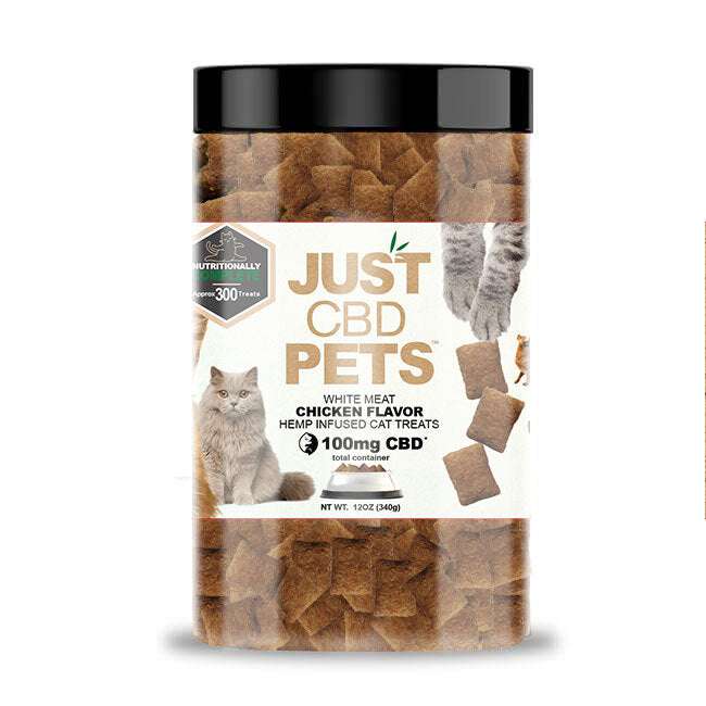 Just CBD Pets - Hemp Infused Cat Treats (100mg)