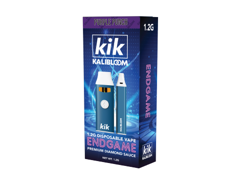 Kik Kalibloom - Endgame Premium Diamond Sauce (D8 + THCP) - Hemp Disposables (1.2g x 5) - MK Distro