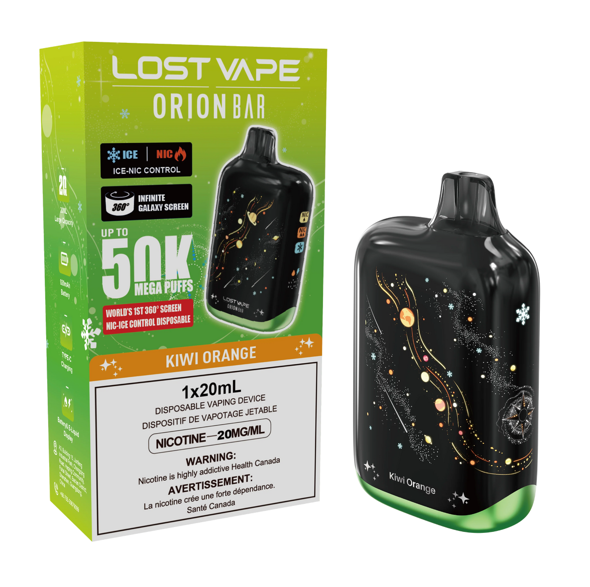 Lost Vape Orion Bar - Disposable Vapes (5% - 50,000 Puffs)