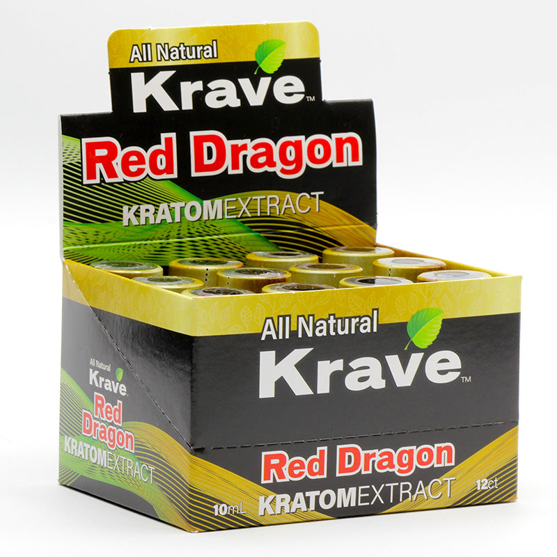 Krave - All Natural Kratom Shots (10mL x 12)