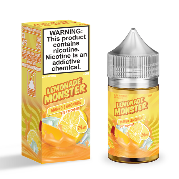 Lemonade Monster - Salt Nic E-Liquid (30mL) - MK Distro