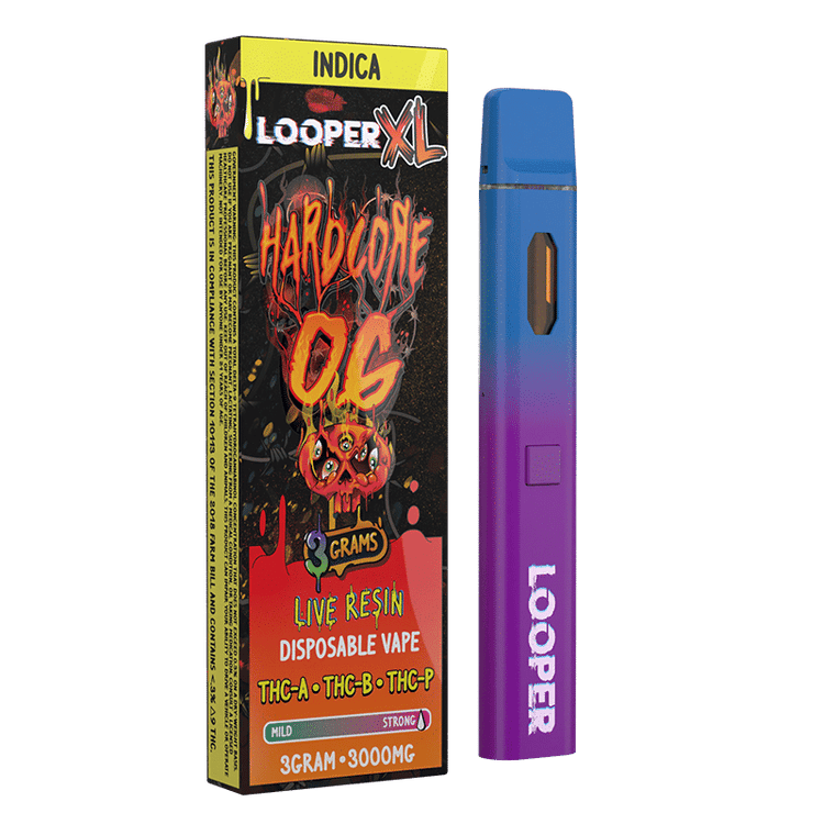 Looper XL Live Resin - Hemp Disposables (3g x 5) - MK Distro