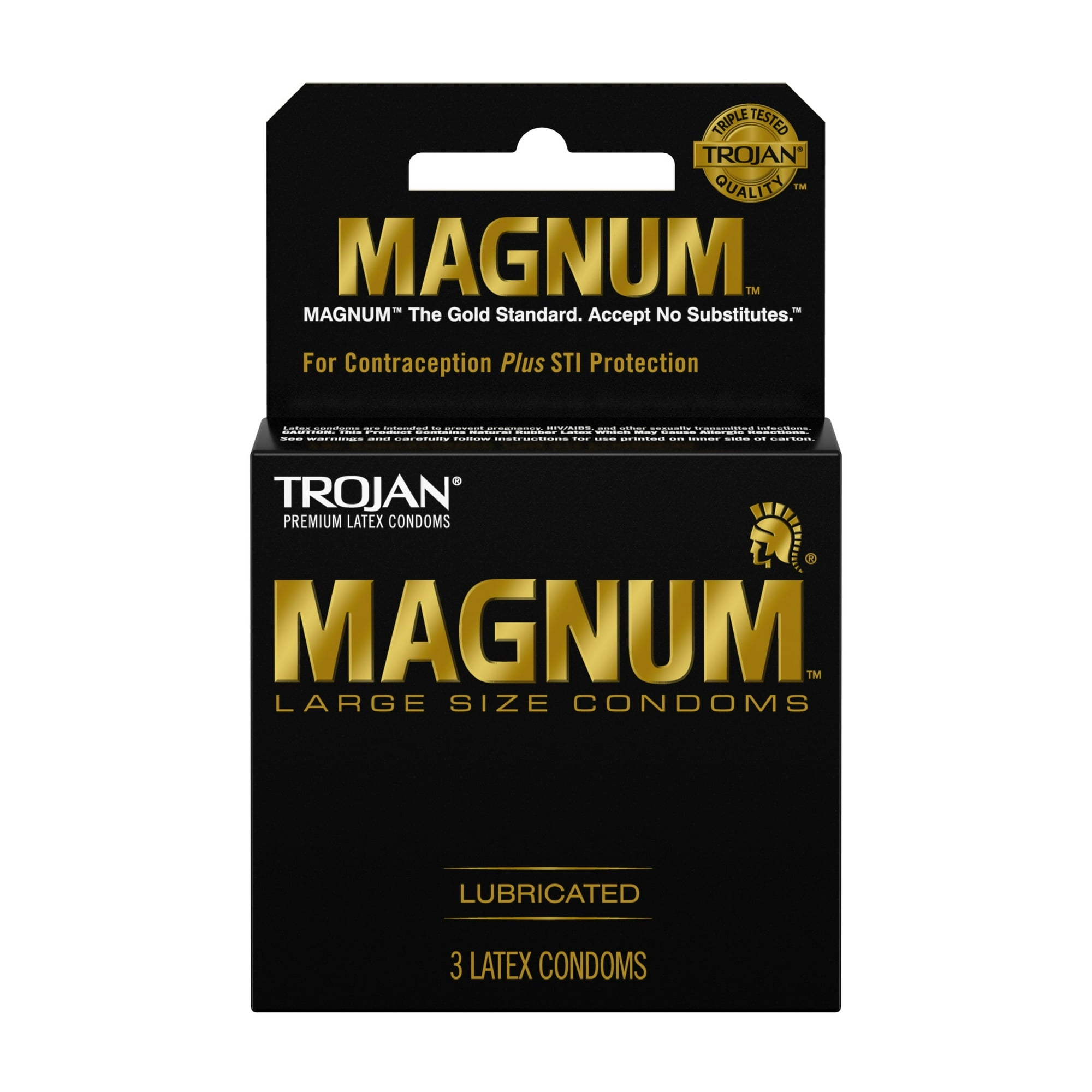 Trojan Condom - Magnum - (6 Pack x 3)