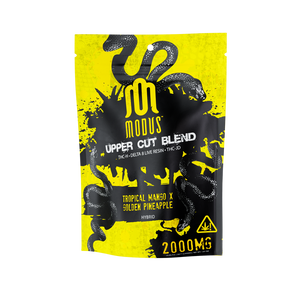 Modus - Uppercut Blend (THC-H + D8 Live Resin + THC-JD) - Delta Gummies (3000mg x 5) - MK Distro