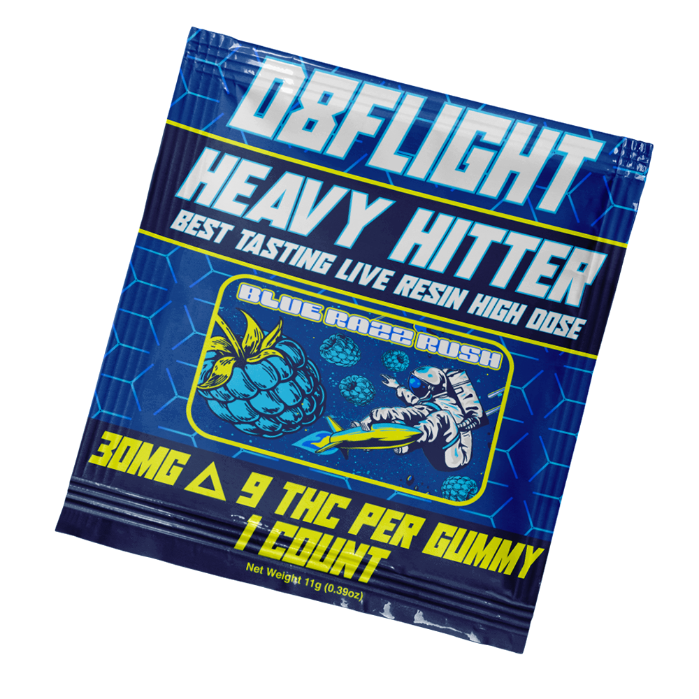 D8Flight - Heavy Hitter Dose (Delta9) - Gummies & Edibles (30mg x 25) - MK Distro