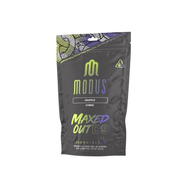 Modus - Maxed Out Blend (D9) - Delta Gummies (1000mg x 5) - MK Distro