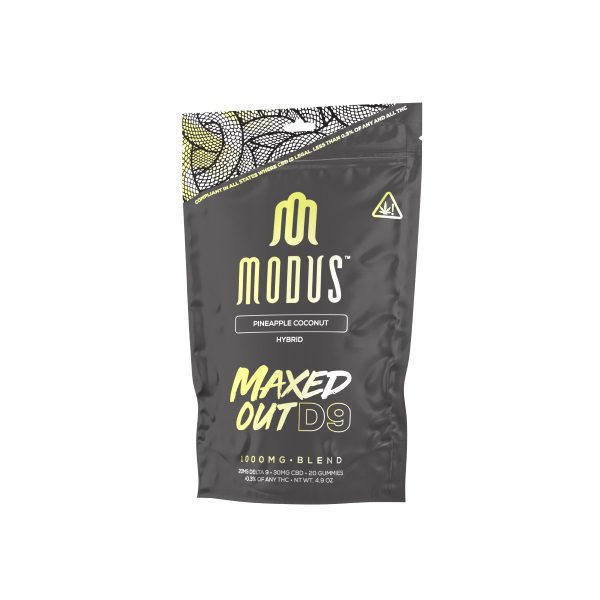 Modus - Maxed Out Blend (D9) - Delta Gummies (1000mg x 5) - MK Distro