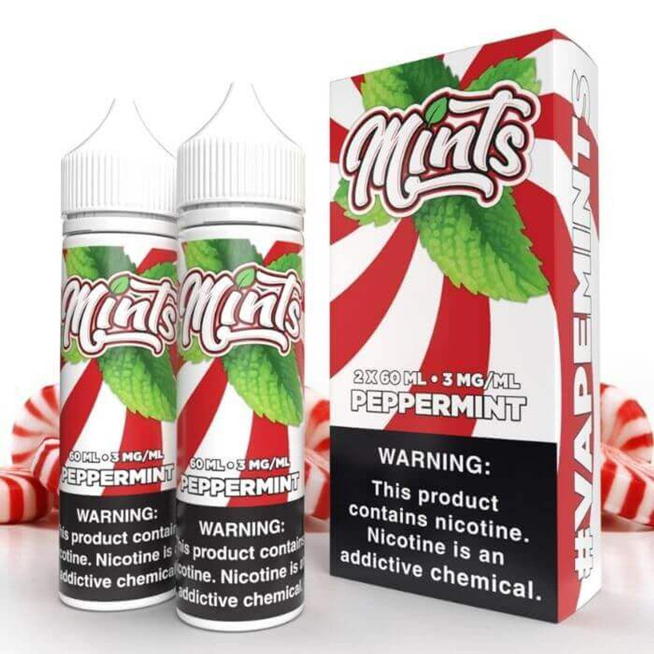 Mints - E-Liquid (60mL x 2ct / 6mg)