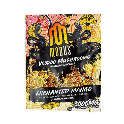 Modus - Amanita Muscaria (Voodoo Mushrooms) - Nootropic Gummies (3000mg x 5) - MK Distro