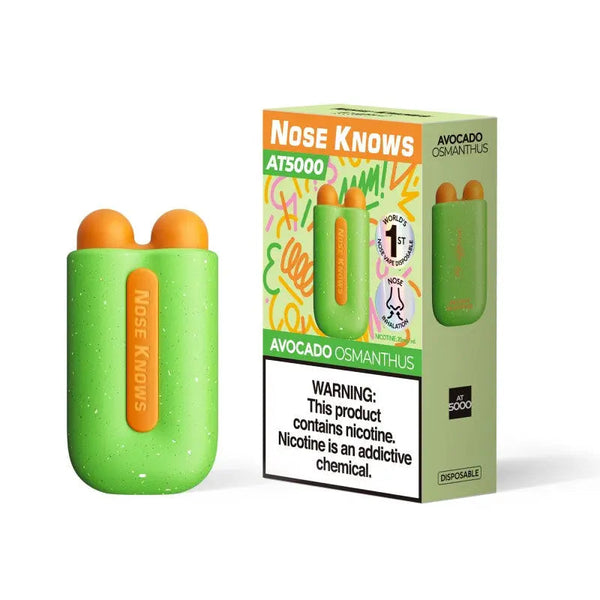 Nose Knows AT5000 - Disposable Vape (2% - 5,000 Puffs) - Box of 5