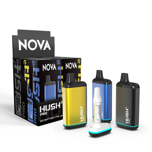 Nova Hush 2 Pro Metallic - 510 Thread Battery (Box of 6) - MK Distro