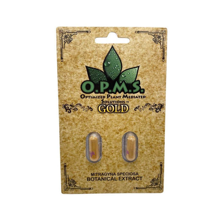 OPMS Gold Capsules - Kratom Capsules - MK Distro