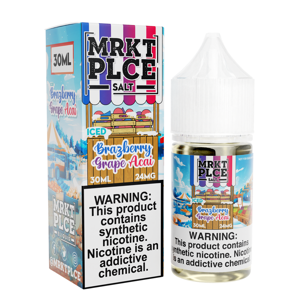 Mrkt Plce Iced - Salt Nic E-Liquid (30mL / 24mg)