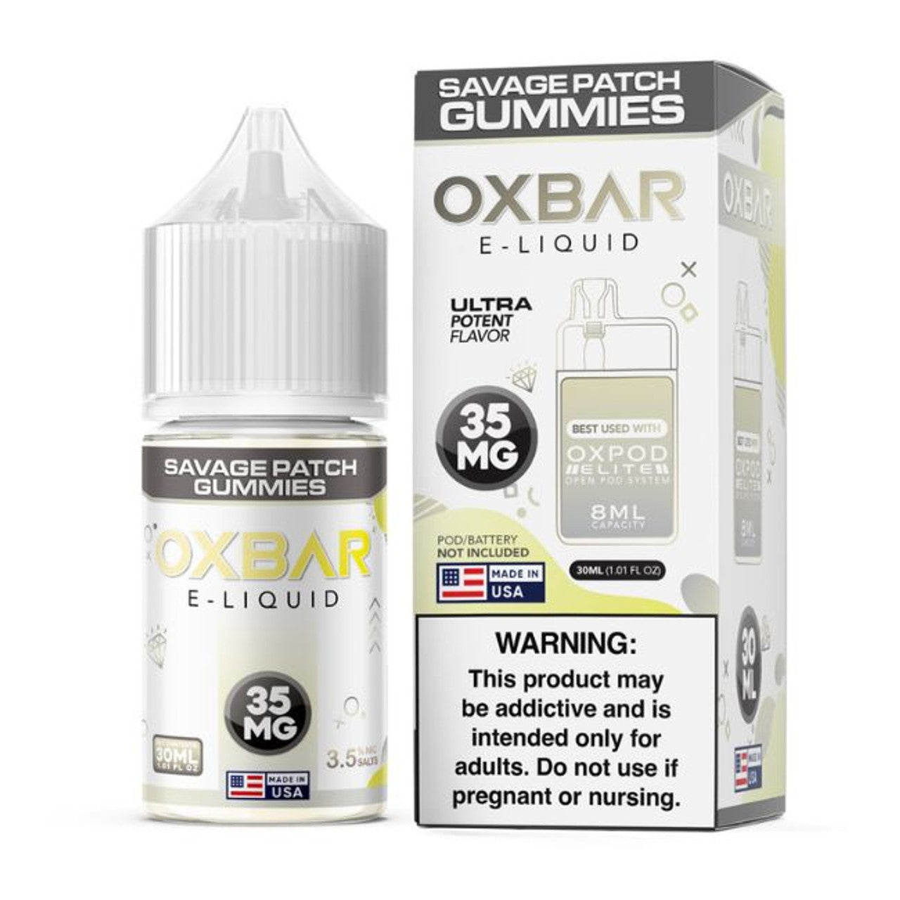 Oxbar x Pod Juice - Salt Nic E-Liquid (30mL / 35mg)