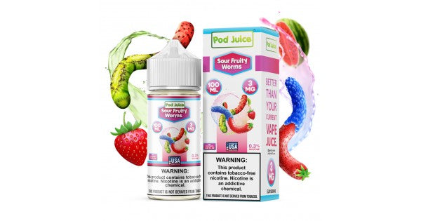 Pod Juice - E-Liquid (100mL) - MK Distro