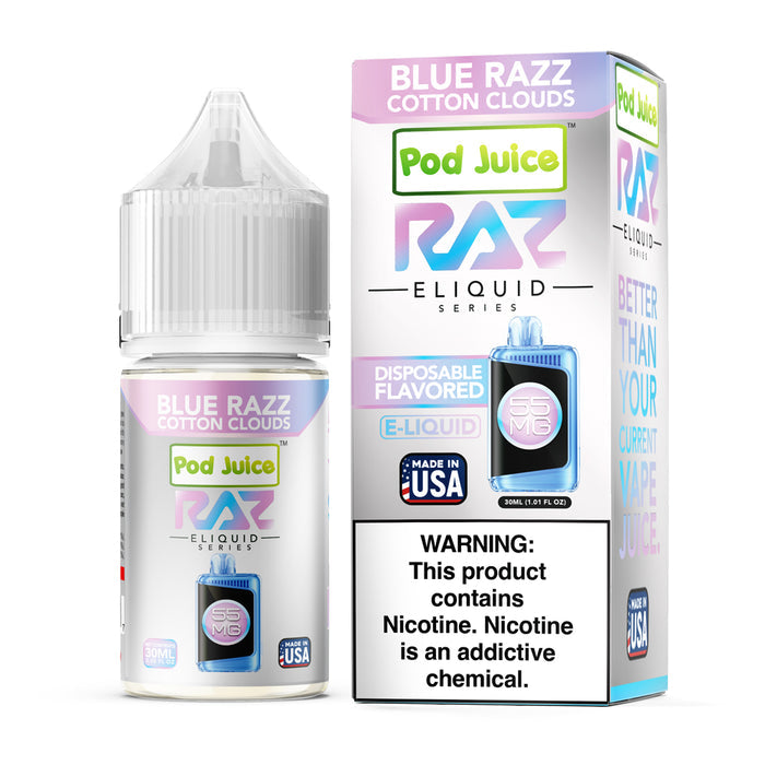 Raz x Pod Juice - Salt Nic E-Liquid (TFN, 30mL / 55mg)