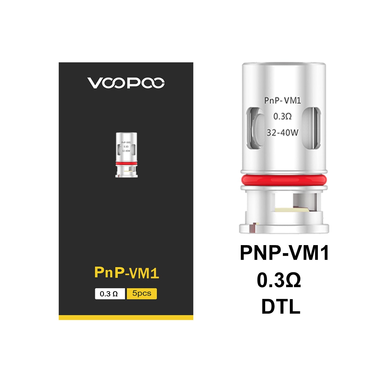 Voopoo - PNP Replacement Coils (5pcs)