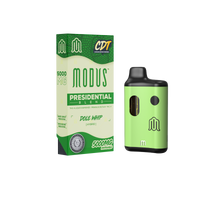 MODUS - CDT Presidential Blend (THC-A Liquid Diamond + Pegasus D8 + THC V) - Hemp Disposable (5g x 5) - MK Distro