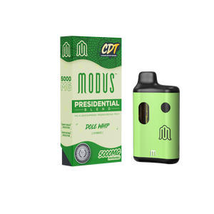 MODUS - CDT Presidential Blend (THC-A Liquid Diamond + Pegasus D8 + THC V) - Hemp Disposable (5g x 5) - MK Distro