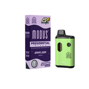 MODUS - CDT Presidential Blend (THC-A Liquid Diamond + Pegasus D8 + THC V) - Hemp Disposable (5g x 5) - MK Distro