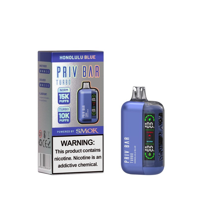 Smok Priv Bar Turbo - Disposable Vape (5% - 15,000 Puffs) - MK Distro