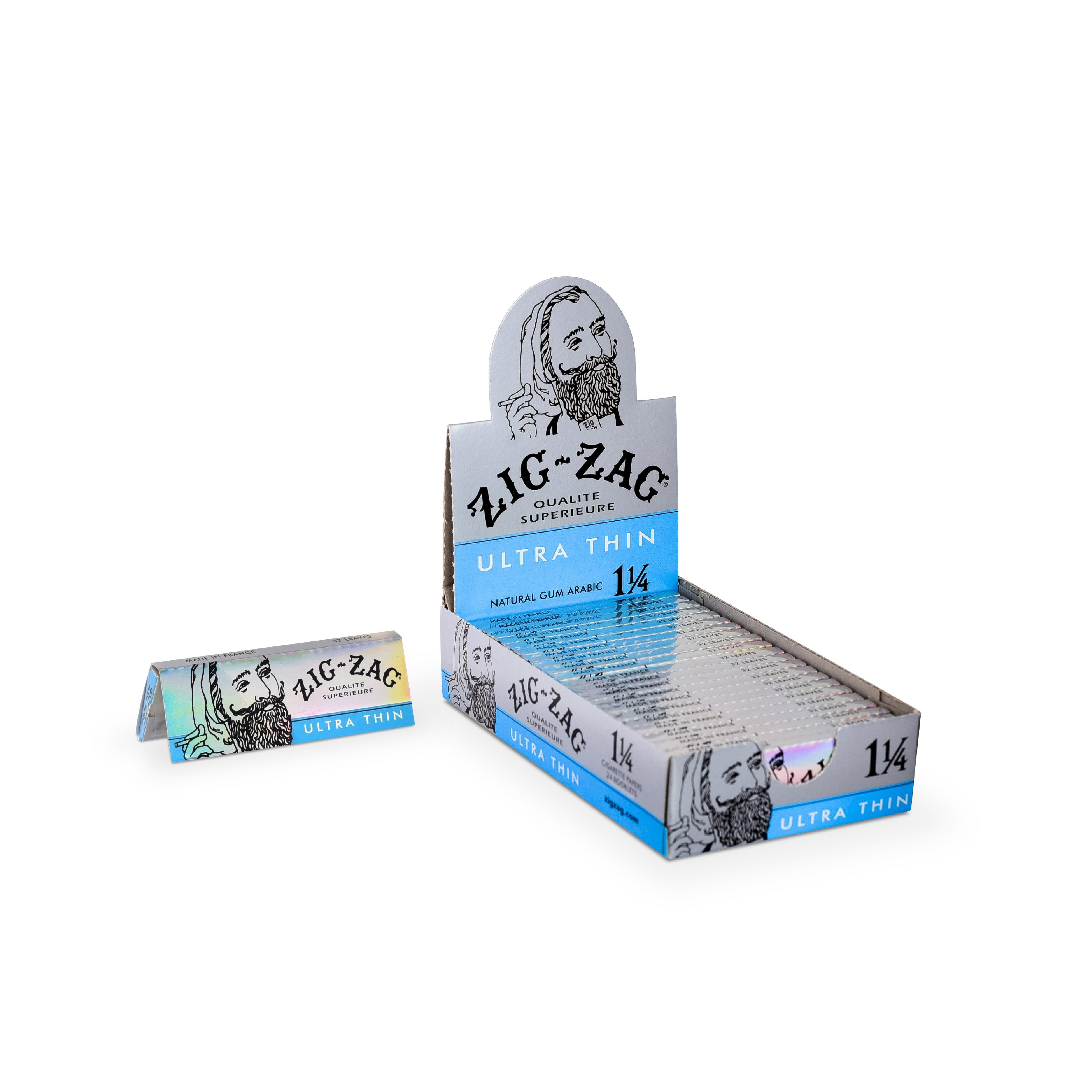 Zig Zag - 1 1/4 Size Ultra Thin - Rolling Papers (24 x 32 Papers) - MK Distro