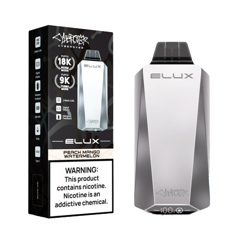 Elux CyberOver - Disposable Vapes (5% - 18,000 Puffs) - MK Distro