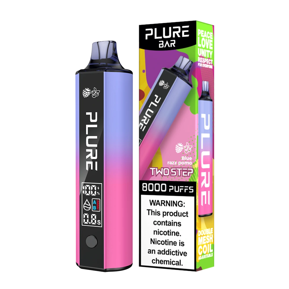 Plure Bar - Disposable Vape (5% - 8000 puffs) - MK Distro