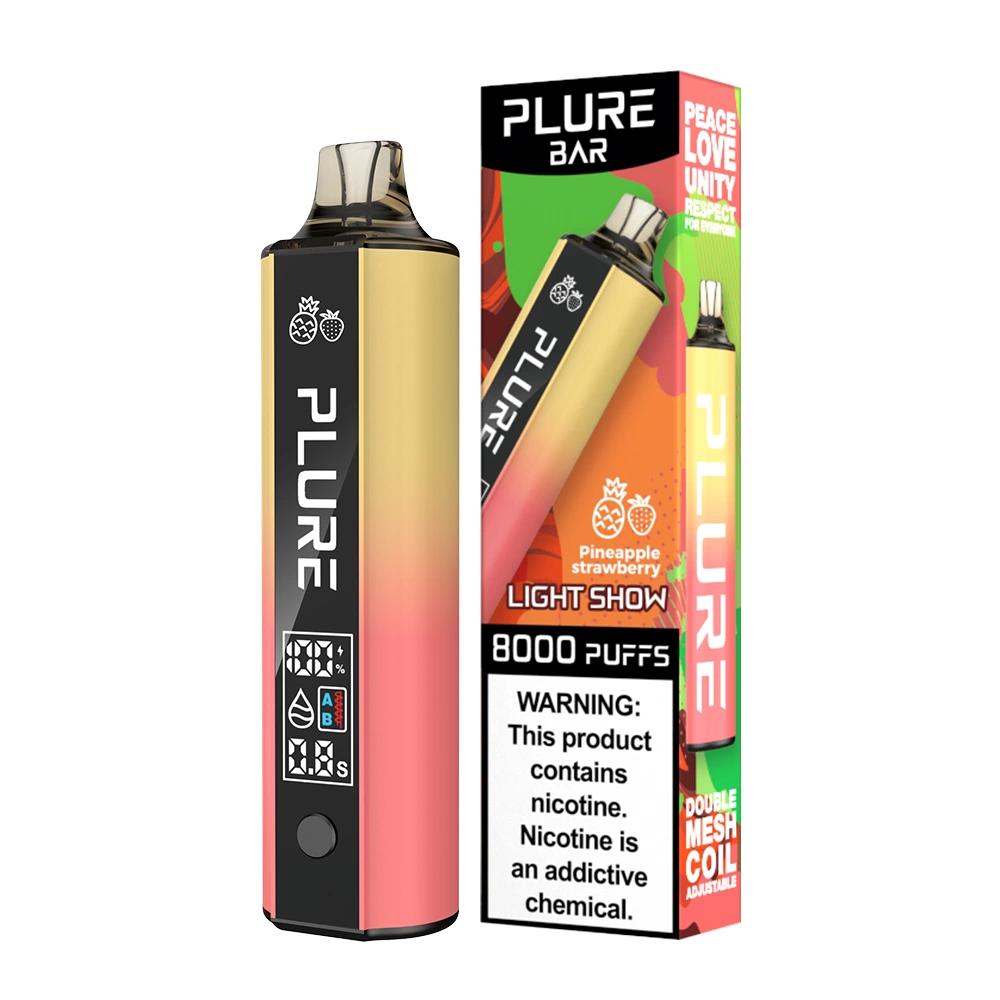 Plure Bar - Disposable Vape (5% - 8000 puffs) - MK Distro