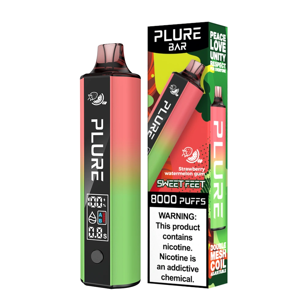 Plure Bar - Disposable Vape (5% - 8000 puffs) - MK Distro