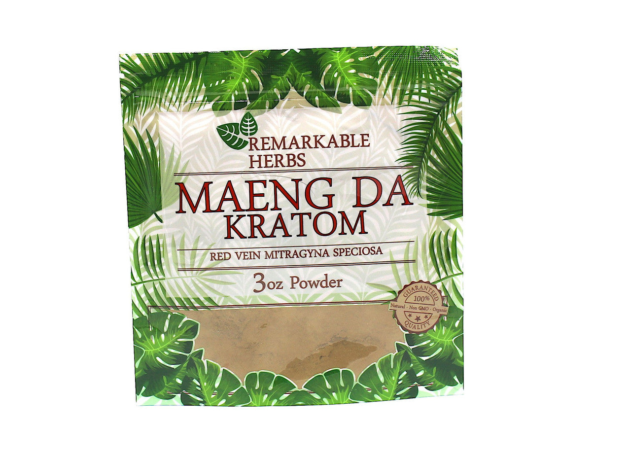 OPMS Remarkable Herbs - Kratom Powder (3oz) - MK Distro