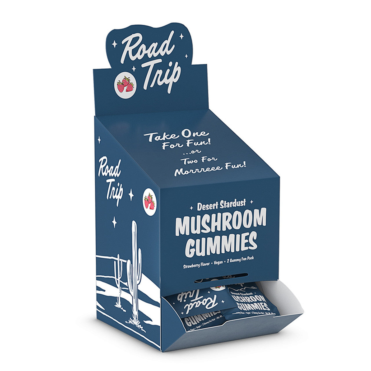 Road Trip - Mushroom Vegan Gummies 2ct (Box of 30)